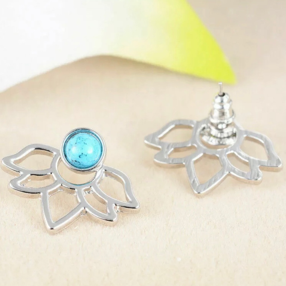 ✨Blue Pearl Double Sided Earring✨